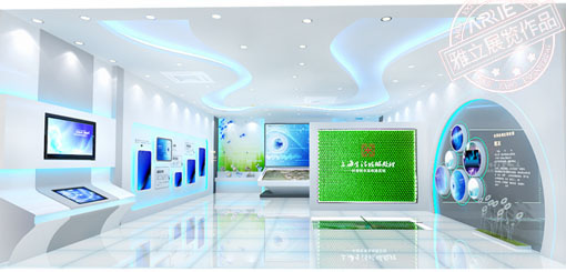 上海科普教育基地上海环境物流公司展厅开建